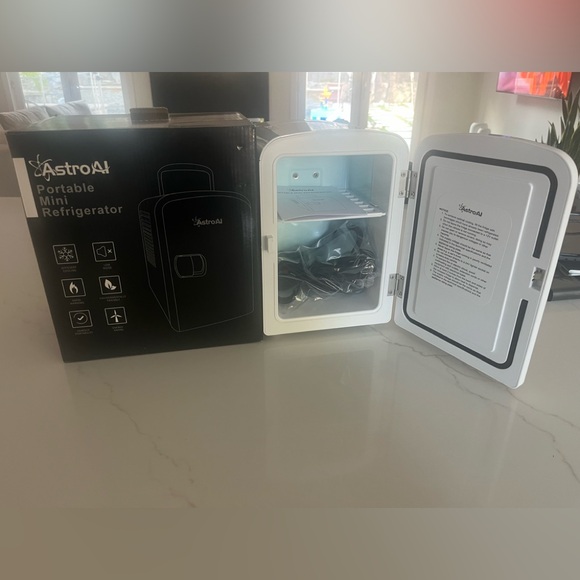 Portable mini fridge. Brand new with original box! - Picture 3 of 5